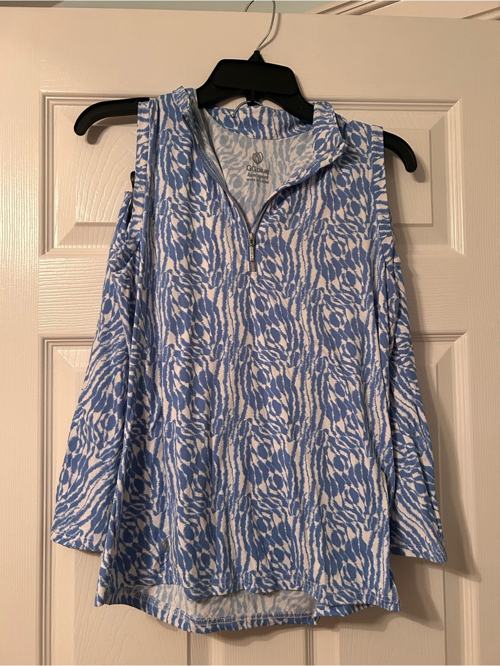 GGblue buxe sport Quarter-Zip with matching skort with pockets